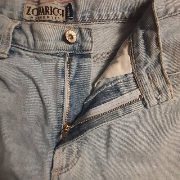 Vintage 80s Z.CAVARICCI jean shorts 29 Denim - Picture 4 of 8